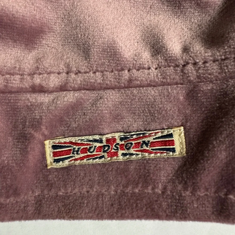 Hudson Kids Velvet Moto Jacket Pink Girls‎ Size 12 Months